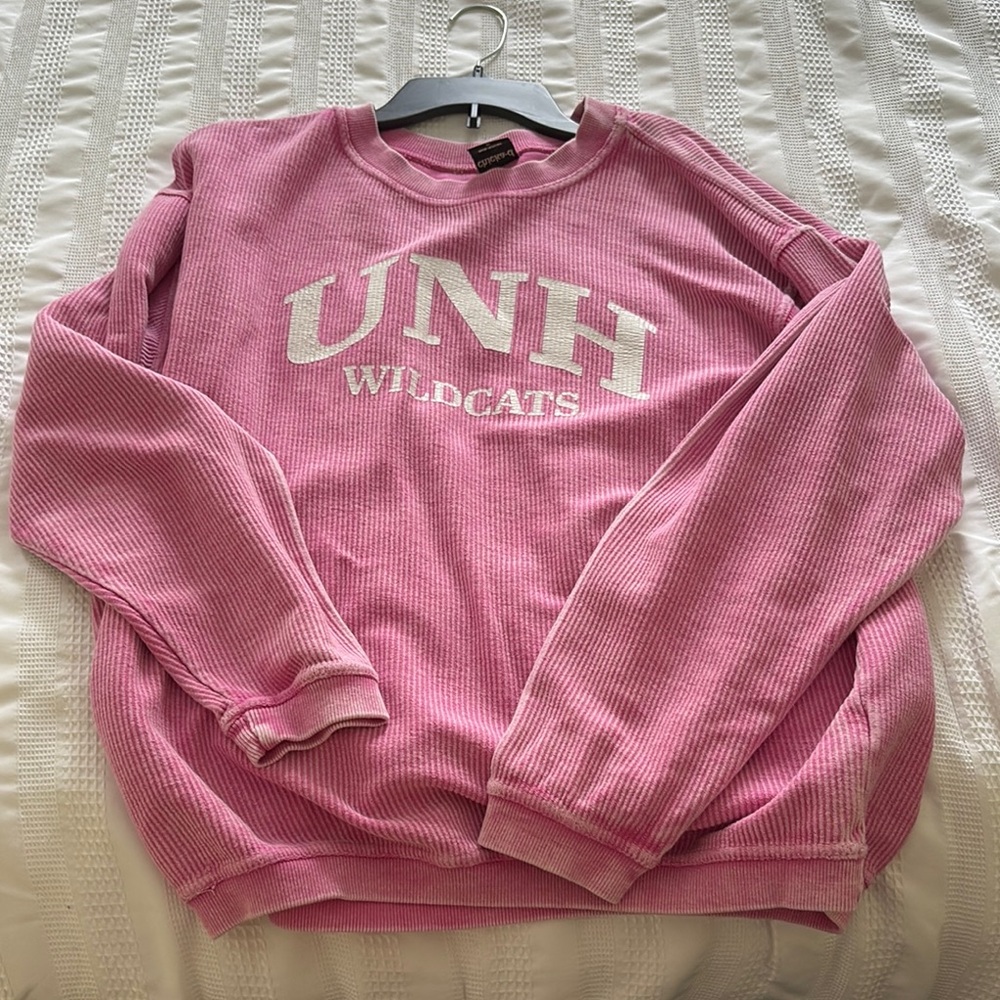 Pink UNH Wildcats Sweatshirt